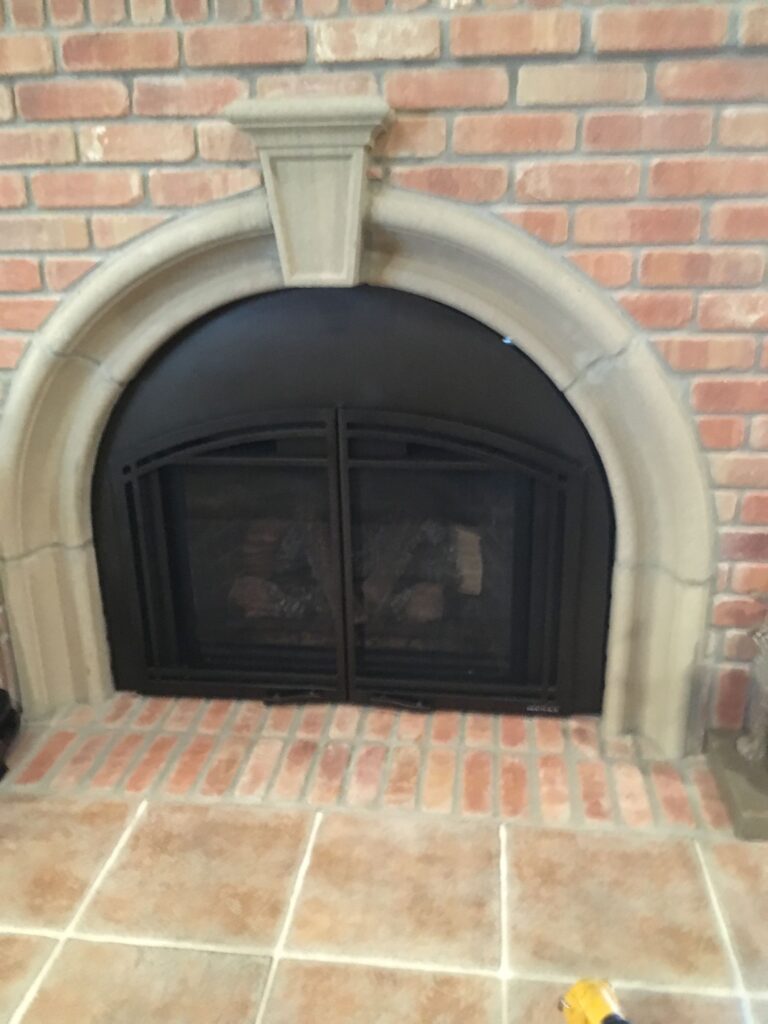 Fireplace Doors and Gas Logs Fireplace Services